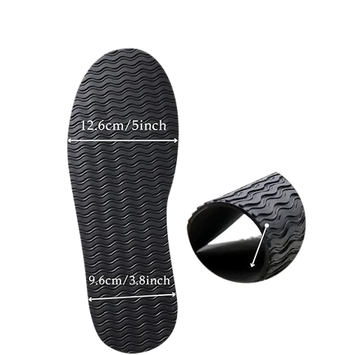 Rubber Soles - Superior grip